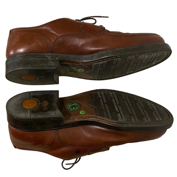 Bacco‎ Bucci Mens Leather Derby Shoes Size 12 Made in Italy Old Money Professor main image 7